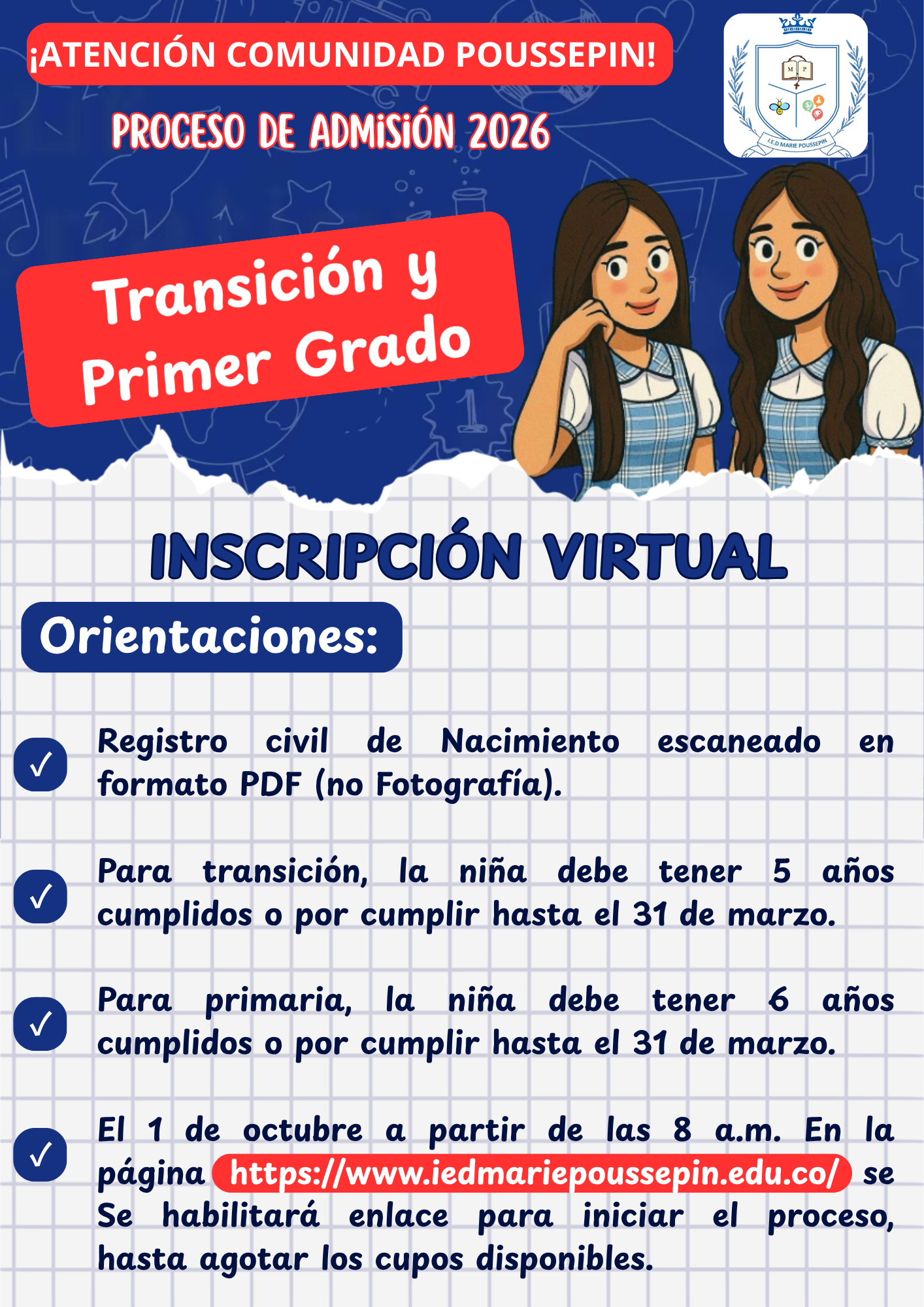 Atención Comunidad Poussepin